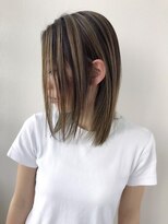 ヘアーアンドスパ フェリーチェ ミチ 野田屋町店(HAIR&SPA felice MICHI) 【felice MICHI島田和也】立体感ハイライト