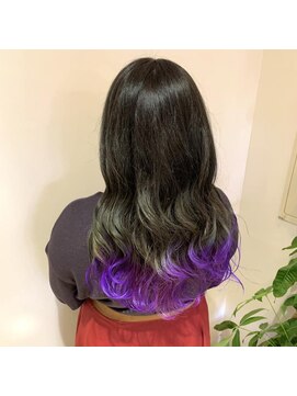 ネオヘアー 京成曳舟店(NEO Hair) アイスグレージュ×ラベンダーパープル【きむら】
