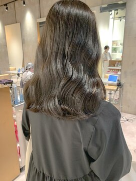 ヨーク(yoke) 【yoke×RYO】オリーブベージュ/くびれヘア/レイヤーロング