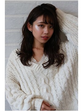 ヘアリゾートエーアイ 北千住店(hair resort Ai) 20代30代40代50代 色っぽふんわりロングの重軽ウェーブヘア♪