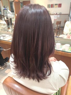 テトラ バイ ネオリーブ 横浜西口店(tetra by neolive) 色落ちまで可愛いラベンダーカラー＊*