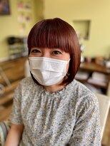 ボヌー(Bonheur) バッサリボブヘア