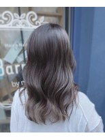 バレッタ(Barretta by neolive)&nbsp;脱白髪染め☆30代・40代白髪ぼかしハイライト☆ダークアッシュ