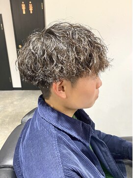 ボルド(MEN'S HAIR SALON BORDO) マッシュ×波巻スパイラル