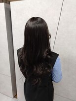 ニーナ ビューティーサロン(NINA Beauty Salon) ハイトーン⇒暗髪ロング