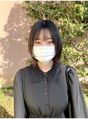 小顔・くびれボブ・ウルフカット