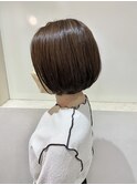 スタイリング簡単●丸みボブ