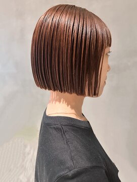 ハウ 心斎橋(how) ミニボブ/ショート/ショートヘア/前下がりボブ/ぱつっとボブ