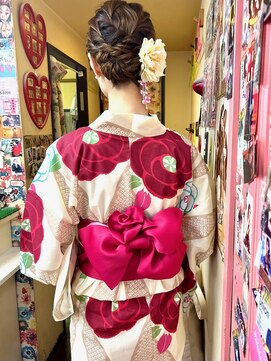 ヘアセットアップス(UP's) 早い！安い！可愛い！クオリティー高い！浴衣着付け＋セット♪