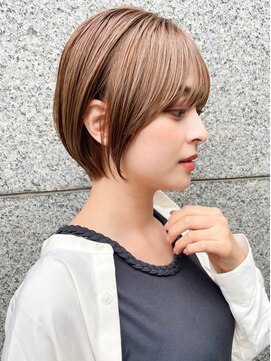 ロンドホットリップ 立川(Lond hot lip) 【北原翔】ショート/顔まわり/丸み/マッシュ/縮毛矯正/前髪/立川