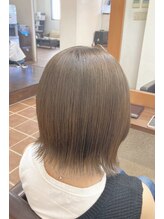 イーネ(e ne) 切りっぱなしボブ