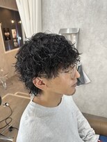 アトモスサニーテラス(Atmos sunny terrace) twist spiral × men's perm