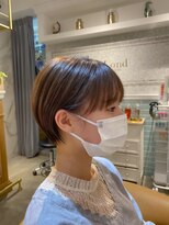 ロンド シャルム 吉祥寺(Lond charme) ワイドバングがかわいいマッシュショート【吉祥寺】
