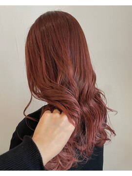 リアン(Lian) ブリーチなしピンクカラー