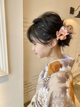 ユイバイラドンナ(Huit by LADONNA) ヘアセット/袴着付け/ヘアアレンジ/卒業式ヘア各務原美容院