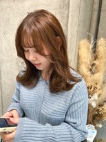 フォルテ 表参道店(FORTE) ニュアンスカラーグレーベージュレイヤーカットオリーブベージュ