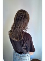 ヘアーラニッシュ 柏の葉キャンパス店(hair Lanish) 脱白髪染めシャドウルーツ/20代30代40代/シアグレージュ
