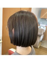 エス ハート オブ ヘアー 名東店(Heart of HAIR)&nbsp;【ES佐藤】winterStyle切りっぱなしボブ