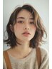 【大人可愛くイメージチェンジ！】パーマ+カット　￥10120