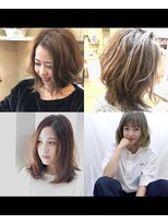 ヘアー カフェ コトノハ(hair cafe kotonoha)&nbsp;【コトノハ】ハイカジュアル20代30代40代50代小顔顔周りレイヤー