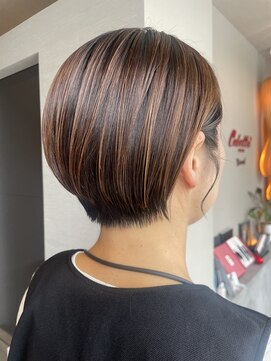 コレットヘア(Colette hair) 大人ショートボブ×ハイライト
