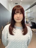 ロンドシエル 横浜(Lond ciel)&nbsp;暖色カラー/レイヤーカット/韓国/ブリーチなし