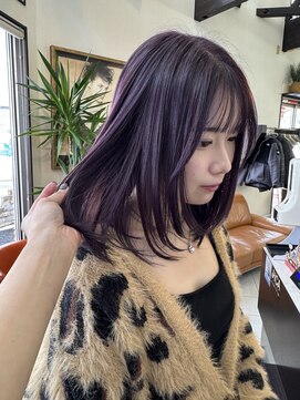 コレットヘア(Colette hair) ☆ダーク　ラベンダー☆