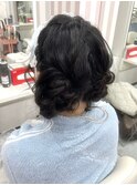ガーリースタイル/心斎橋/ヘアメ/セットサロン