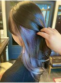 インナーカラーパープル