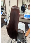 【艶感】レッドブラウン/20代/30代/40代/50代/髪質改善
