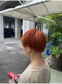 ダブルカラー☆アプリコットオレンジ