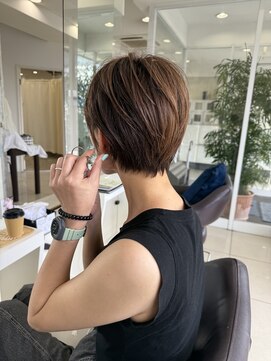 ハピネス 西大寺店(Happiness) 【50代・60代限定】まとまり艶ショートボブ/髪質改善／しらさん