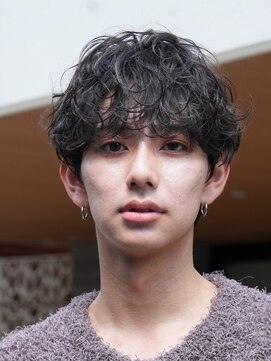 フィフスパーク(fifth PARK) 初めてのパーマでも◎韓国風ラフな質感が人気のシャドウパーマ