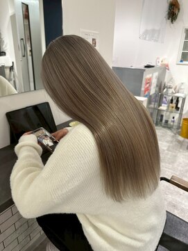 カラ 京都河原町(Kala) ハイライトバレイヤージュダブルカラーケアブリーチ20代30代40代