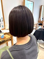 ビレア 尾張旭店(BELEA) ワンカールボブ/ダークアッシュ/ツヤ髪