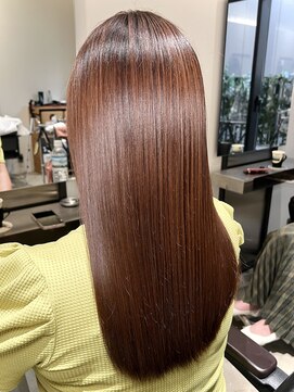 フリック 京都河原町店(FLICK) ★30代40代/髪質改善トリートメント/ヘーゼルグレージュ/艶髪