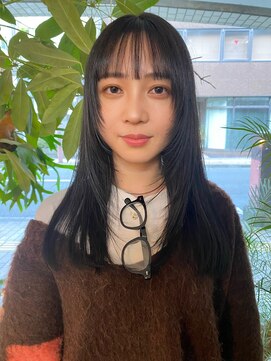 プロス(Pros) 表参道/ブリーチなし／レイヤーカット/フェイスレイヤー