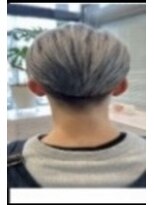 ビューティービースト 西町店(beauty:beast)&nbsp;メンズハイトーンカラー／シルバー／ツーブロック