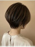 トップふんわりショートレイヤー