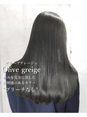 ALLY松村 髪質改善×ブリーチなしグレージュカラー