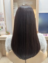 ラディシュ さがみ野(RADISH) 透明感♪髪質改善METEOカラー小顔艶感ミディグレージュ