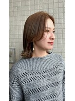 イツモノトコロ(kami to zakka)&nbsp;【イツモノトコロ】伸ばしかけの外はねミディ