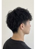【メンズ】サワヤカショートパーマ