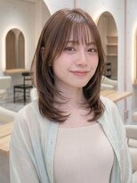 アオアクア バイ グルグル 小岩店(ao akua by GULGUL)&nbsp;小岩/前髪カット/レイヤーカット/レイヤーボブ/髪質改善