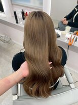 ミル 心斎橋(MIL)&nbsp;透明感ミルクティーベージュ/艶髪ロングウェーブ/心斎橋