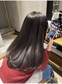 透明感ブラウンカラー