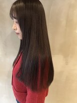 ベルベットヘア 千早店(Velvet hair)&nbsp;髪質改善カラー×アッシュベージュ【みつ】