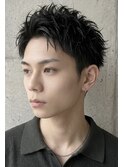 心斎橋/難波/曲がる縮毛/ブリーチ/メンズカット/フェザー/眉
