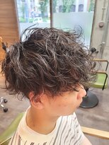 メンズ レオ 南森町店(men's LEO)&nbsp;王道モテ無造作シャドウパーマ
