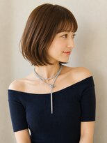 ドロップ(drop) 大人可愛い◎ツヤ感ナチュラルボブ